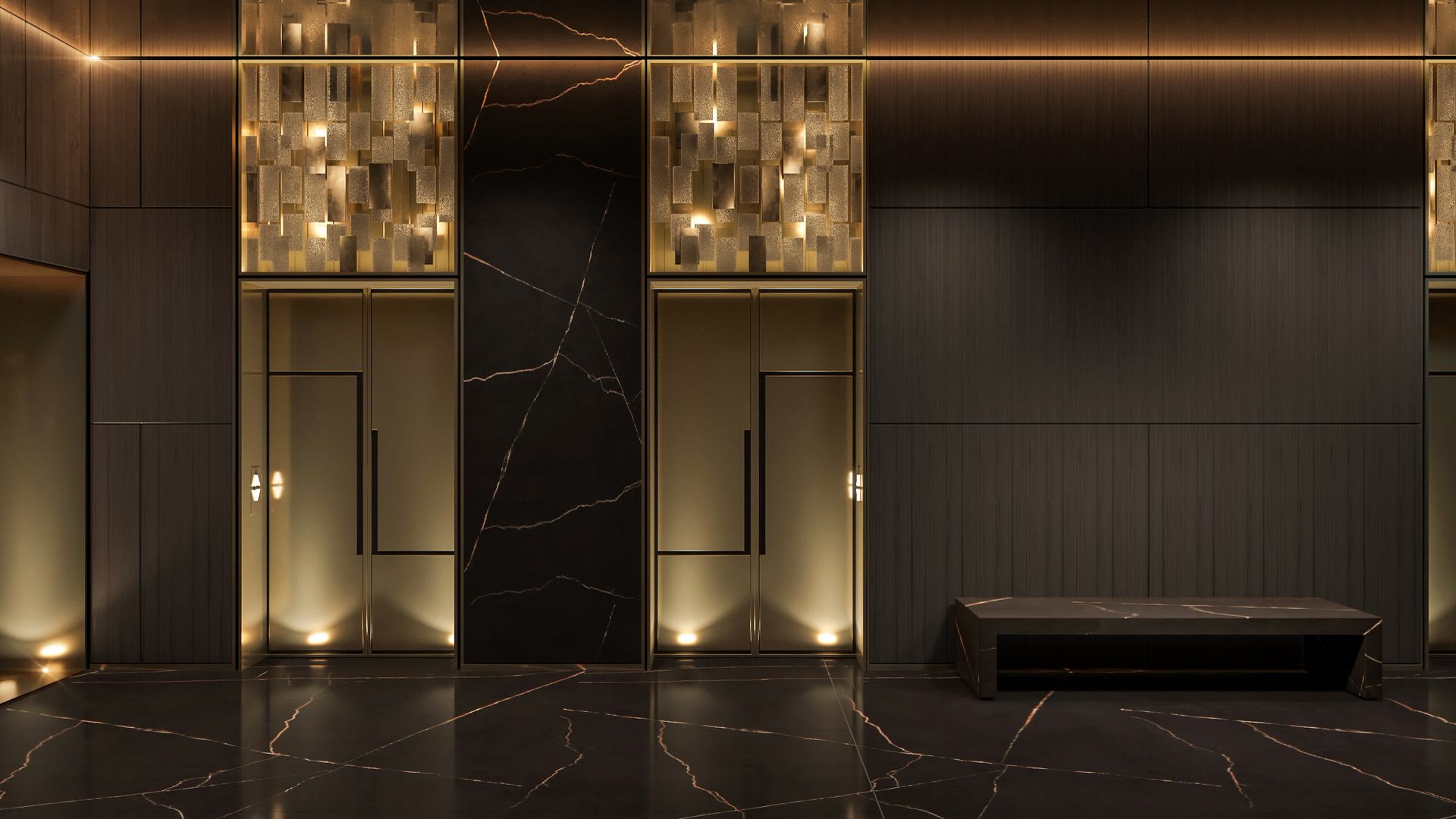 Private lobby elevator