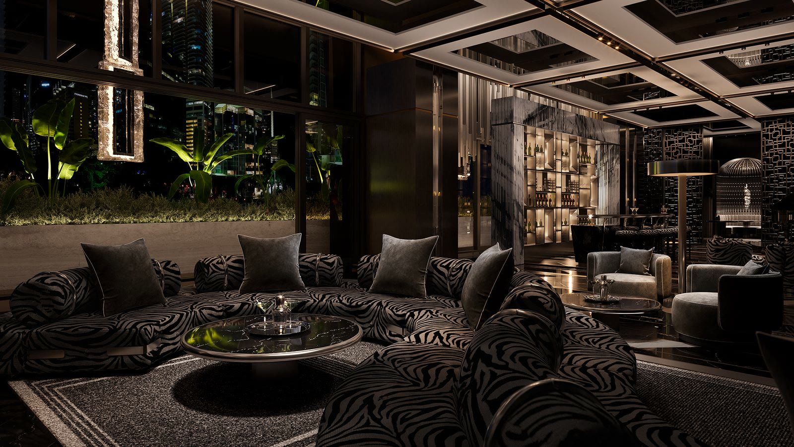Members lounge bar