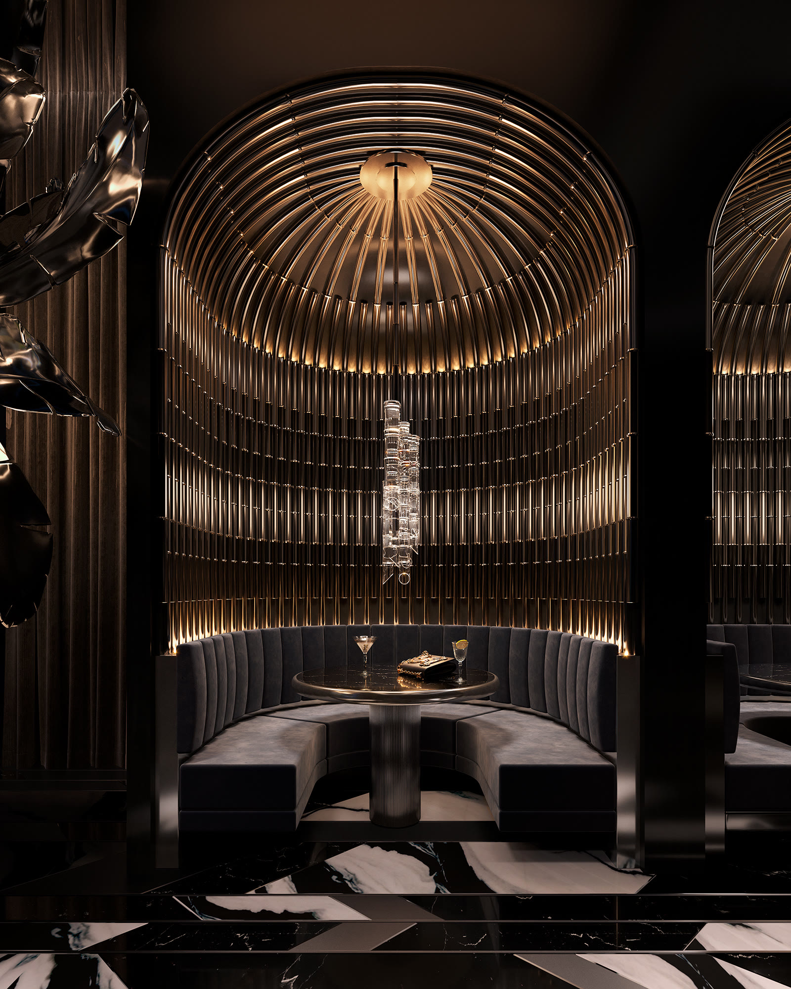 Members club lounge